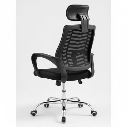 Ergonomic Mesh Office Chair - Back Angle View