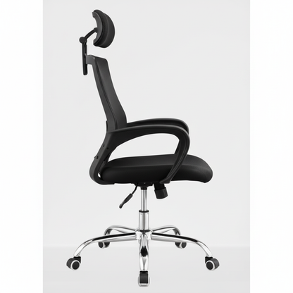 Ergonomic Mesh Office Chair - Side View